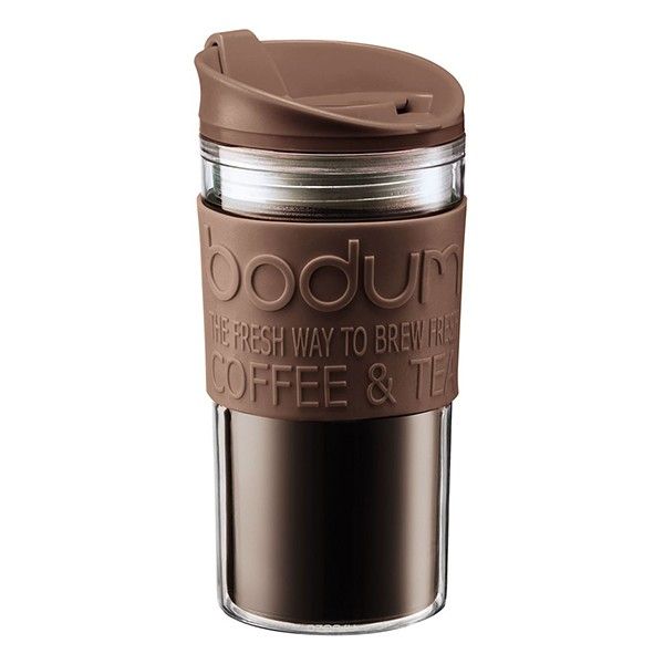 Термокружка Bodum Travel Mug 0,35л коричневая
