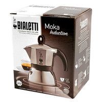 Гейзерная кофеварка Bialetti Moka Induction на 3 чашки 0004812
