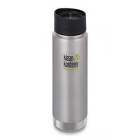  Термофляга Klean Kanteen Wide Vacuum Insulated Cafe Cap Brushed Stainless 592 мл 1000767