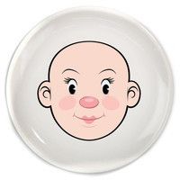 Тарелка детская Kitchen Craft Boy Food Face 22 см FFACE