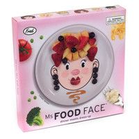 Тарелка детская Kitchen Craft Boy Food Face 22 см FFACE