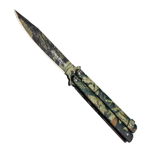 Нож Boker Magnum Balisong Camo 06EX403