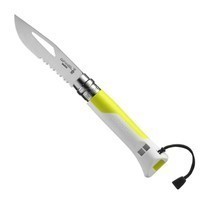 Нож Opinel 8 Outdoor бело-желтый 204.66.43