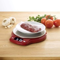 Цифровые кухонные весы KitchenAid красные KD151BXERA