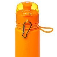 Бутылка силиконовая Tramp 500 мл оранжевая TRC-093-orange