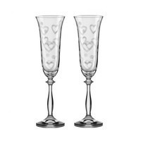 Набор бокалов для шампанского Bohemia Angela 2 шт 190 мл 40600/C5775/190/2