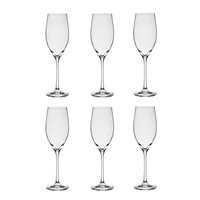 Набор бокалов для шампанского Bohemia Megan 6 шт 230 мл 40856/230