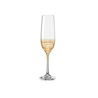 Набор бокалов для шампанского Bohemia Viola (Spiral) 2 шт 190 мл 40729/190/M8441/2