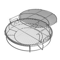 Комплект Big Green Egg Гриль XLarge + Решетка на 5 уровней + Каркас стола + Модульный стол + Полка для стола