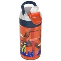 Бутылка детская Kambukka Lagoon 400 мл Flying Superboy оранжевая 11-04019