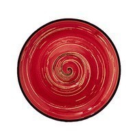 Блюдце Wilmax Spiral Red 15 см WL-669236 / B