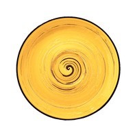 Блюдце Wilmax Spiral Yellow 12 см WL-669434 / B