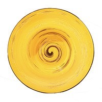 Тарелка Wilmax Spiral Yellow 20 см 800 мл WL-669422 / A
