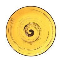 Тарелка Wilmax Spiral Yellow 23 см WL-669413 / A