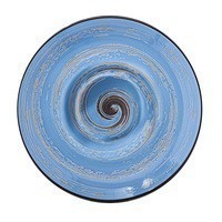 Тарелка Wilmax Spiral Blue 20 см 800 мл WL-669622 / A