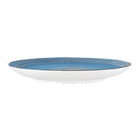 Тарелка десертная Wilmax Spiral Blue 20,5 см WL-669612 / A