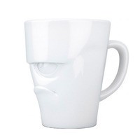 Чашка Tassen Grumpy 350 мл белый фарфор
