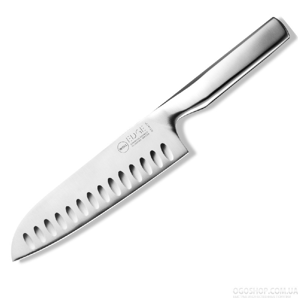 Нож сантоку WOLL EDGE 16,5 см WKE166SMS