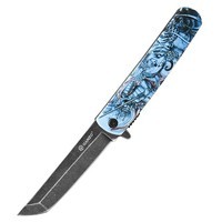 Нож складной Ganzo G626-GS серый самурай G626-GS