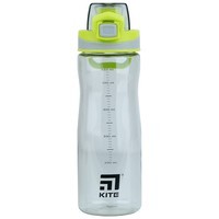 Бутылочка для воды Kite 650 мл серо-зеленая K21-395-03