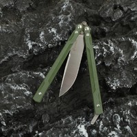 Нож-бабочка Ganzo зеленый G766-GR