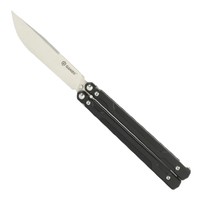 Нож-бабочка Ganzo черный G766-BK