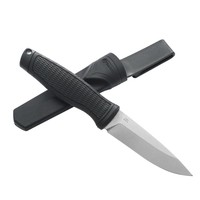 Нож с ножнами Ganzo черный G806-BK