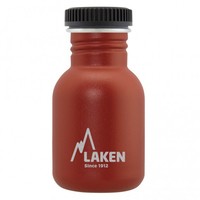 Бутылка Laken Basic Steel Bottle 0,35 л P/S Red BSA35RO