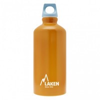 Бутылка Laken Futura 0,6 л Orange/Blue Cap 71A-OR