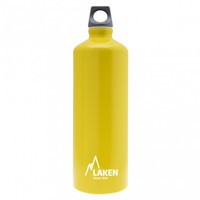 Бутылка Laken Futura 1 л Yellow/Grey Cap 73G-YE