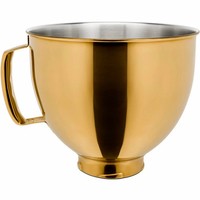 Чаша KitchenAid 4,8 л нержавеющая сталь с PVD покрытием сияющий золотой 5KSM5SSBRG