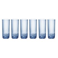 Набор стаканов Bormioli Rocco America'20s Sapphire Blue 6 шт 400 мл 122158BAU021990