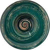 Тарелка Wilmax Spiral Green глубокая 27 см 250 мл WL-669526 / A