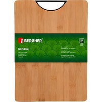 Доска для нарезки Bergner Natural, 35х25 см, бамбук (BG-4941-MM)