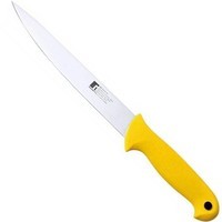 Нож для нарезки Bergner Professional color, 17,5 см (BG-39142-YE)