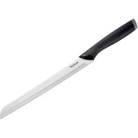 Нож для хлеба Tefal Comfort, с чехлом, 20 см, черный K2213444